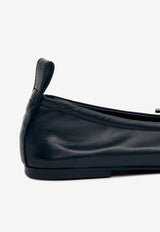 ALOHAS Rosalind Leather Ballet Flats Black S100303-04_BLACK