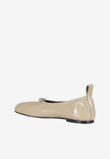 ALOHAS Rosalind Leather Ballet Flats Beige S100776-01_BEIGE