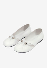 ALOHAS Ravena Leather Ballet Flats White S100784-03_WHITE