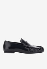 ALOHAS Aven Loafers in Brushed Leather Black S101135-01_BLACK