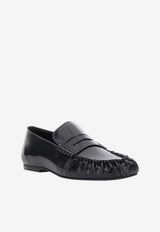 ALOHAS Aven Loafers in Brushed Leather Black S101135-01_BLACK