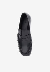 ALOHAS Aven Loafers in Brushed Leather Black S101135-01_BLACK