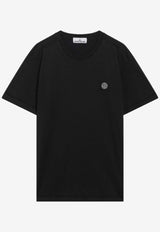 Stone Island Compass Patch T-shirt Black S152100027S0013/S_STONE-V0029