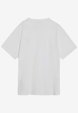Stone Island Compass Patch T-shirt White S152100029S0057/R_STONE-V0001