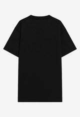 Stone Island Compass Patch Crewneck T-shirt Black S152100029S0057/R_STONE-V0029