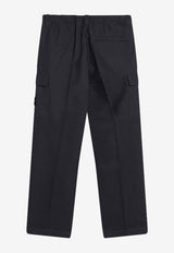 Stone Island Straight-Leg Cargo Pants Blue S153100012S0164/R_STONE-V0026