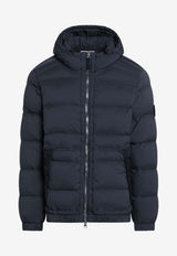 Stone Island Hooded Puffer Jacket Navy S154100040S0028/R_STONE-V0020