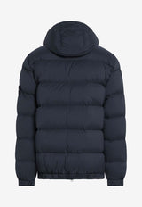 Stone Island Hooded Puffer Jacket Navy S154100040S0028/R_STONE-V0020