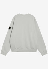Stone Island Oversized Crewneck Sweatshirt Gray S156100021S0210/R_STONE-V0061