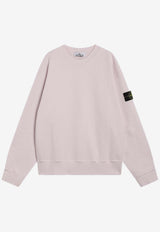 Stone Island Oversized Crewneck Sweatshirt Pink S156100021S0210/R_STONE-V0080