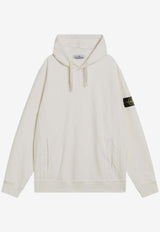 Stone Island Compass Patch Hooded Sweatshirt Ivory S156100029S0A20/R_STONE-V0093