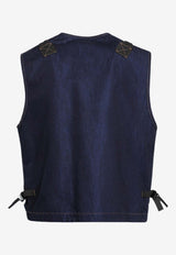 Stone Island Utility Denim Vest Blue S15G100016S00J2/R_STONE-VJ201