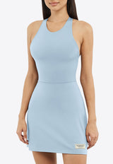 The Giving Movement Padel Criss-Cross Mini Dress Sky Blue S1716_SKY BLUE