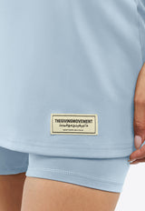 The Giving Movement Padel Criss-Cross Mini Dress Sky Blue S1716_SKY BLUE