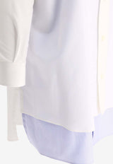 Loewe Double-Layer Mini Shirt Dress White S359Y09XD98794_75892