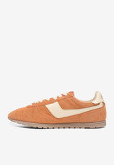 Autry Windspin Leather and Suede Sneakers Orange WSLMUB05_79848