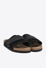 Birkenstock Kyoto Suede Slides Black 1022566BLACK_81116