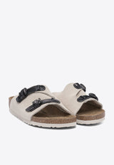 Birkenstock Zurich Tech Suede Slides Cream 1026788TECH ANTIQUE WHITE_80720