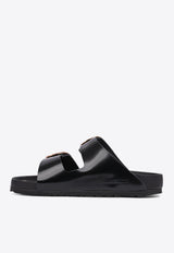 Birkenstock Arizona Big Buckle Suede Sandals Black 1027840BLACK_79630