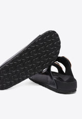 Birkenstock Arizona Big Buckle Suede Sandals Black 1027840BLACK_79630