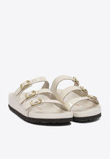 Birkenstock Florida Fresh Leather Sandals Ecru 1029355ECRU_80360