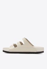 Birkenstock Florida Fresh Leather Sandals Ecru 1029355ECRU_80360