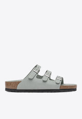 Birkenstock Florida Fresh Leather Sandals Green 1029450PURE SAGE_80649