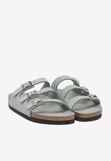Birkenstock Florida Fresh Leather Sandals Green 1029450PURE SAGE_80649