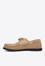 Loewe Campo Laced Loafers Beige M816S08X01SAND/CINNAMON_77929