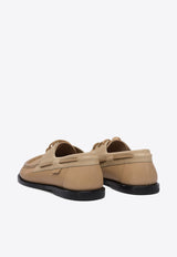 Loewe Campo Laced Loafers Beige M816S08X01SAND/CINNAMON_77929