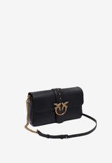 PINKO Medium Classic Love Shoulder Bag Black 104524A0QOZ99Q_78229