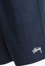 Stüssy Water Stock Swim Shorts Blue 113155N0806 NAVY_82382