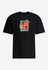 Stüssy Berries Print T-shirt Black 19051080001 BLACK_82182