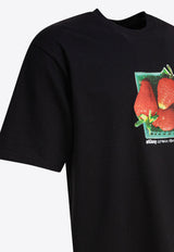 Stüssy Berries Print T-shirt Black 19051080001 BLACK_82182