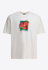 Stüssy Berries Print T-shirt White 19051081201 WHITE_82339