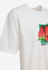 Stüssy Berries Print T-shirt White 19051081201 WHITE_82339