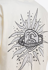 Stüssy Look Beyond Printed T-shirt Beige 19051111002 NATURAL_82352