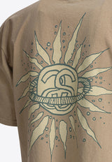 Stüssy Look Beyond Printed T-shirt Beige 19051112727 ELM_82194