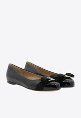 Ferragamo Varina Patent Leather Ballet Flats Black 0574556_ac109f1f-3b5c-423d-9b3c-78ca29162742