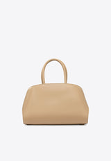 Ferragamo Medium Hug Leather Top Handle Bag Camel 0769115_b4030b3a-cfbe-4b1b-861e-41214a3f73c8