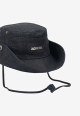 Jacquemus De-Nimes Bucket Hat with Logo Blue 255AC7211782380_421f0c39-c9e4-4ab8-966c-f382f51a4e47