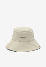 Jacquemus De-Nimes Bucket Hat with Logo White 255AC7215113110_d4385b6b-6a03-4a15-85d7-bc437653e480