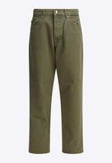 Stüssy Big Ol' Straight-Leg Jeans Green 1165991368 FADED ARMY_f3d4b551-c097-4bc7-8656-48da71924277