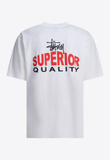 Stüssy Superior Quality T-shirt White 19051061201 WHITE_4a3c215a-3d4a-4d72-b27f-a41ddad3a3d8