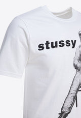 Stüssy Graphic Print Logo T-shirt White 19051071201 WHITE_2408f84a-3f34-429d-96a0-306ab9d33ead