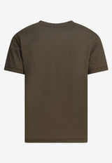 Stone Island Compass Patch Crewneck T-shirt Green 2100039S0013V0054_740b930e-108c-47f5-ab65-7792eb58aea9