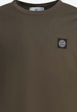 Stone Island Compass Patch Crewneck T-shirt Green 2100039S0013V0054_740b930e-108c-47f5-ab65-7792eb58aea9