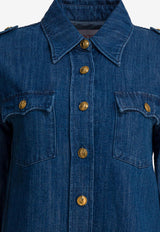 Valentino Western Style Denim Shirt Blue 6B3DB02X94C558_6108c3f9-ea14-4154-bb7b-87e4a7e21298