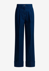 Valentino High-Waist Wide-Leg Jeans Blue 6B3DD19D94B558_49580566-9bb5-43c0-b320-c90cda61d852