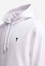 AMI PARIS Ami De Coeur Hooded Sweatshirt White HSW764.730100_8b0ea4a9-03f5-4e9d-bf82-0f56d1a2edce